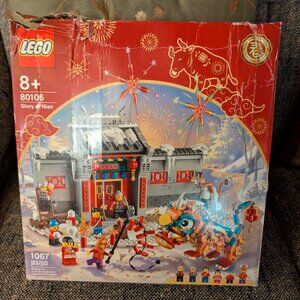 LEGO Chinese Traditional Festivals Story of Nian 80106 - DAMAGED BOX
